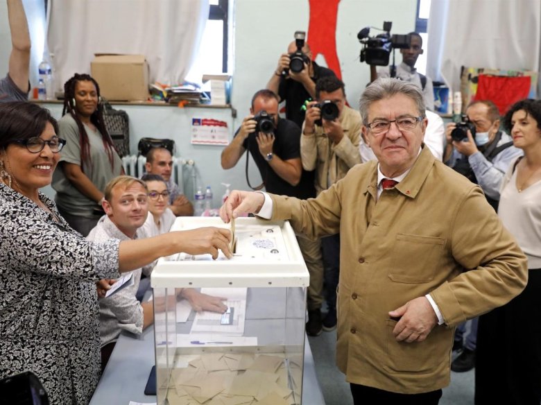 Jean-Luc Mélenchon a votat a Marselha