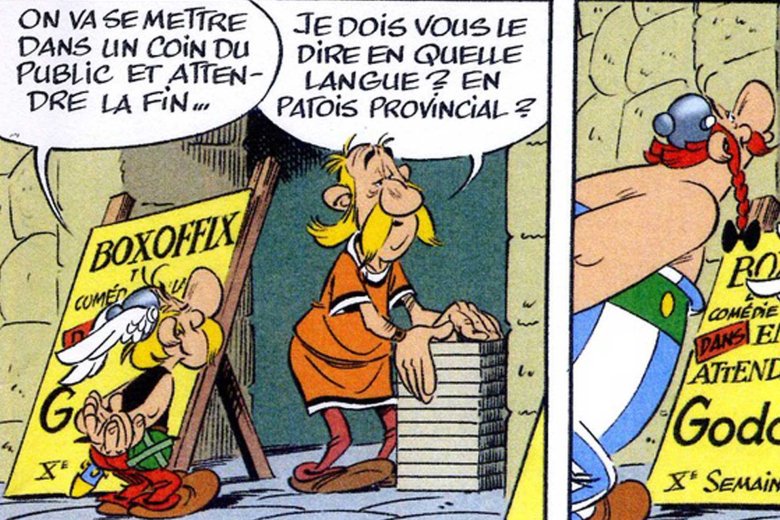 Asterix e lo <em>“patois”</em> provincial
