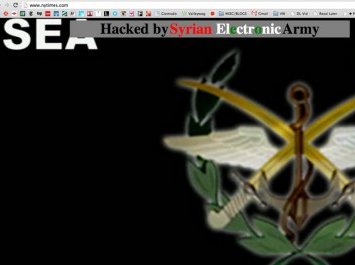 Lo sit del <em>New York Times</em> piratat per l'Armada Electronica Siriana
