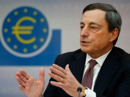 Lo president de la BCE, Mario Draghi