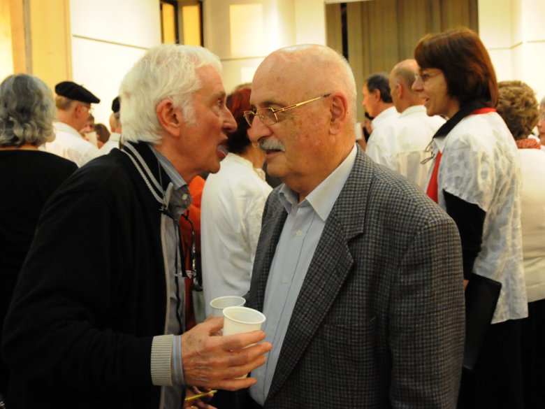 Marcel Amont e Robèrt Darrigrand en 2009