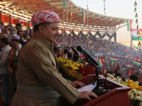 Lo president del govèrn sud-curd, Mesûd Barzanî, admet que la mesa en òbra de l'independéncia poirà pas èsser immediata, mas afirma que serà irreversibla