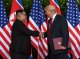 Singapor: Donald Trump e Gim Jeongeun an signat una declaracion 