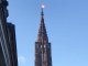 Estrasborg: l’11 de novembre an issat lo drapèl alsacian sus la catedrala