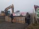 Sant Somplesi: de militants ecologistas an blocat qualques oras lo talhièr de construccion d’un depaus logistic gigant