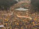 Mesa a jorn: 45 000 catalans an manifèstat uèi a Brussèlas