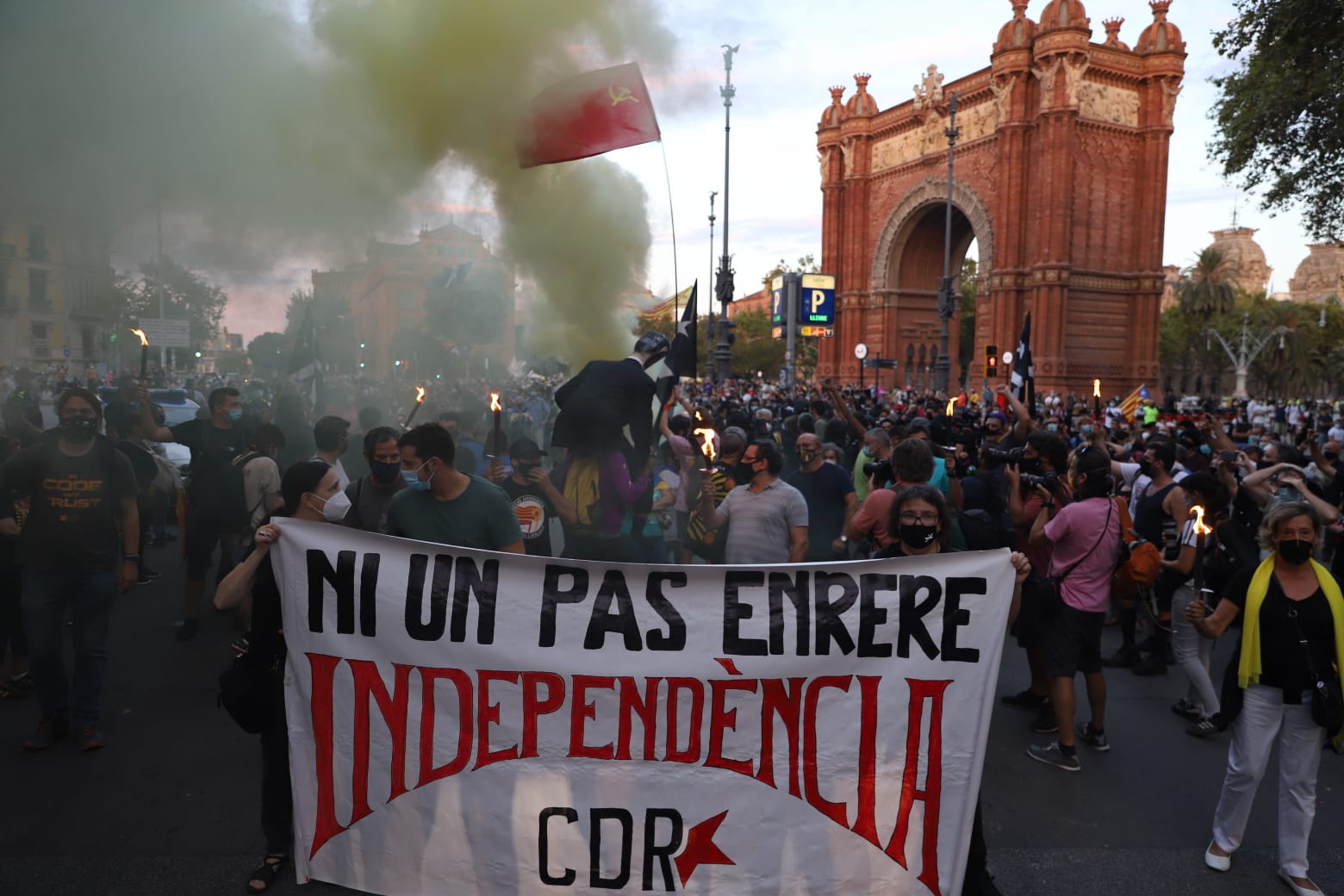Manifestacion a Barcelona