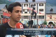 Barcelona TV - #aranésòc. Corsa Aran per sa Lengua