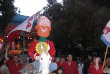 Carnaval e fèsta per l'anniversari de la naissença de Jausep Garibaldi a Niça