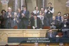 Barcelona TV - #aranésòc Eth Parlament de Catalonha qu'apròve era Lei d'Aran