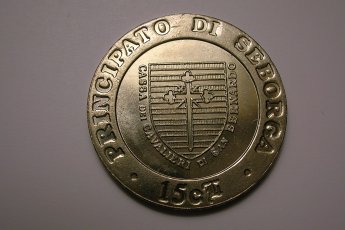 Lo principat d’A Seborca a sa pròpria moneda, lo luigino, en remembre de las monedas fachas al sègle XVII