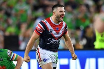 L’arrièr Tedesco ven de marcar l’ensag de la victòria pels Gals de Sydney en finala NRL