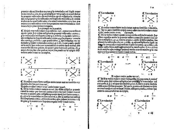 Lo compendion de l'Abaco - Francés Pellos 1492