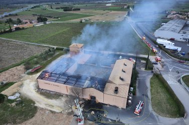 Lodevés: grèu incendi dins un domeni viticòla