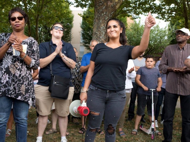 Divendres de ser se tenguèt a Beaune un rassemblament d’aperaquí 150 personas a l’iniciativa de SOS Racisme