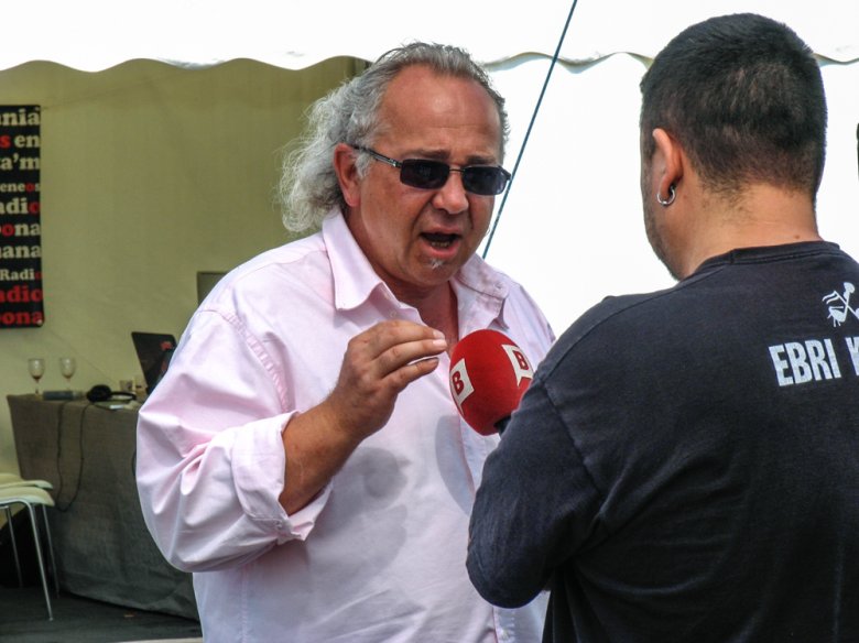 Patric Roux a l'Estivada 2012. Imatge d'archiu