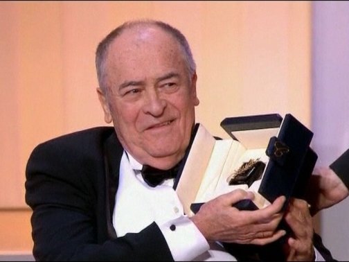 Bernardo Bertolucci al Festenal de cinèma de Canas en 2011