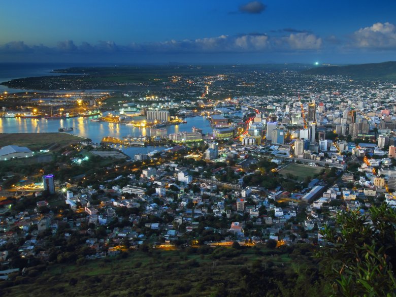 Port Louis, capitala de Maurici