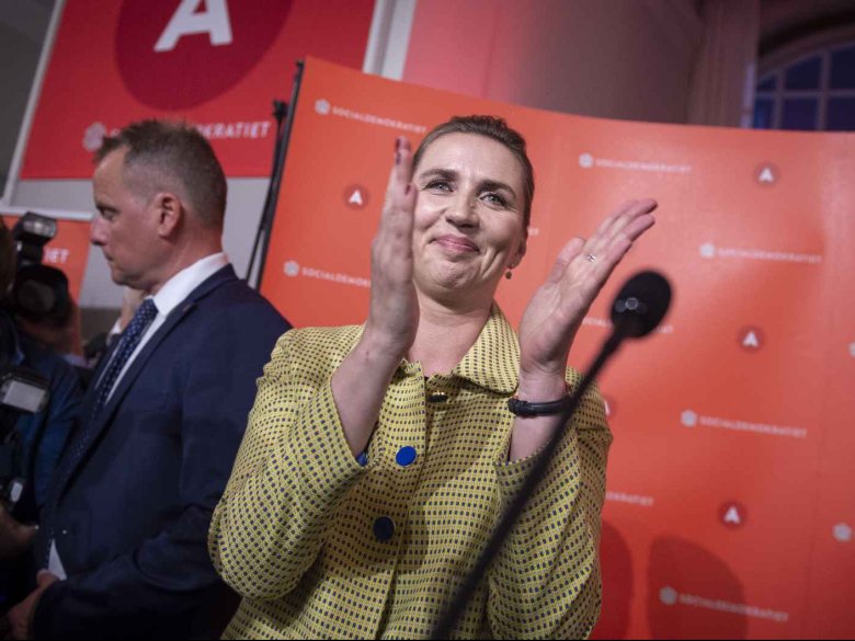 La cap dels socialdemocratas, Mette Frederiksen, serà la nòva primièra ministra après un periòde conservator qu'a durat solament quatre annadas