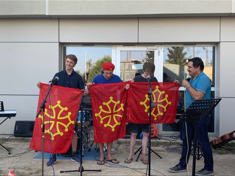 Los primièrs tres calandrons a passar l’espròva son Gaëtan Gaillard, Guilhem Montviloff e Arthur Villaroya