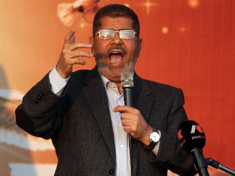 Lo president egipcian, Muhammad Mursi 