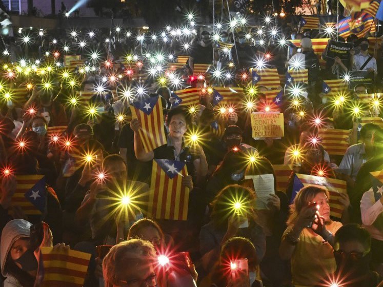  A Hong Kong, èran almens tres mila los solidaris amb los catalans