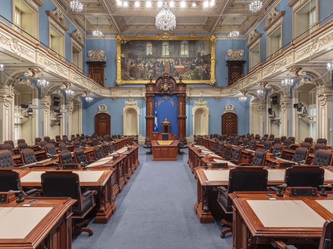 Totes los partits representats a l’Assemblada Nacionala de Quebèc an sostengut una mocion parlamentària en favor dels presonièrs politics catalans