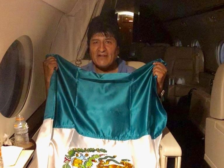 Morales sul camin de Mexic