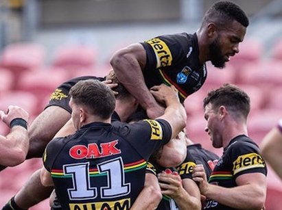 NRL: los campions, las Pantèras de Penrith, entamenan la sason novèla per una victòria: 28-6 fàcia a las Aglas de mar de Manly