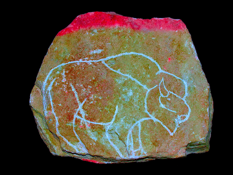 Segon l’estudi fach ara, plusors plaquetas trobadas a Montastruc (Carcin Blanc) foguèron gravadas per de caçaires-culheires magdalenians qu’aurián viscut a l’endrech fa entre 23 000 e 14 000 ans