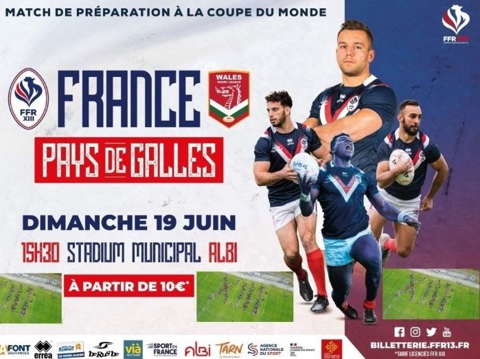 Dimenge 19, oposicion França-Galas a l’Estadium d’Albi