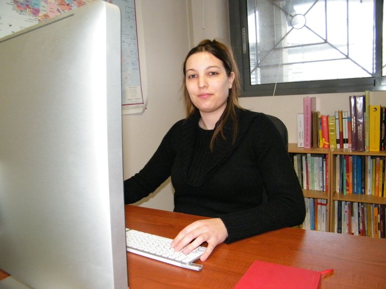 Aura Séguier, webmestressa e jornalista de <em>La Setmana</em>
