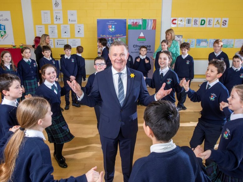 Jeremy Miles, ministre de l’educacion e de la lenga galesa