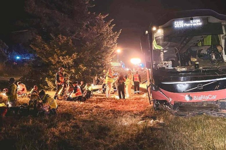 L’òme es tanplan suspècte d’èsser a l’origina d’un accident de bus amb 35 passatgièrs que se faguèt a aquel meteis endrech la velha