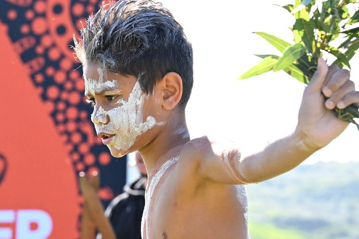 La jornada del campionat -NRL èra dedicada als pòbles aborigèns