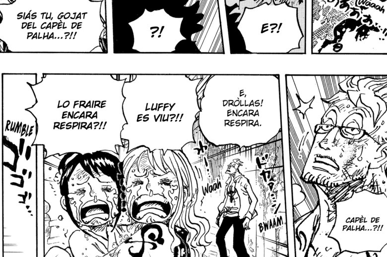 Se ven de traduire un capítol de <em> One Piece</em>en occitan