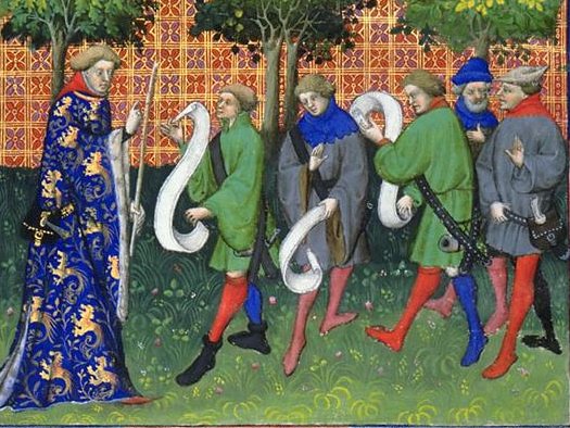 Gaston Fèbus, Libre de caça, París, BnF, Departament dels manuscrits, fòli 51v, 1387-89, illustracion 1405-10