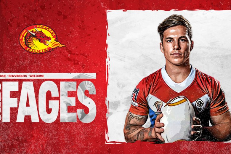 Tèo Fages va jónher los Dragons Catalans