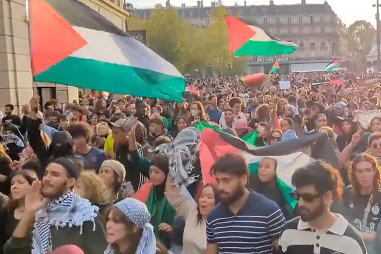 França e Alemanha enebisson las manifestacions pròpalestinianas