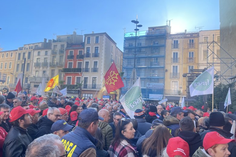 Narbona: reüssida de la mobilizacion de vinhairons occitans e catalans