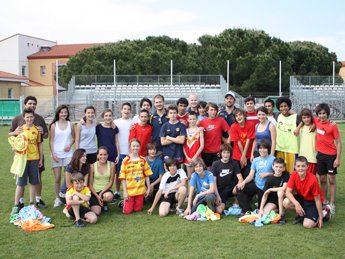 Los Dracs an animat talhièrs rugbí a l’escòla catalana La Bressola