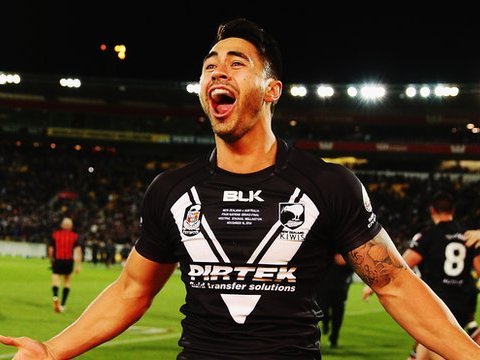 Shaun Johnson, lo mesclanha neozelandés, subrevolèt la finala del Torneg de las 4 Nacions