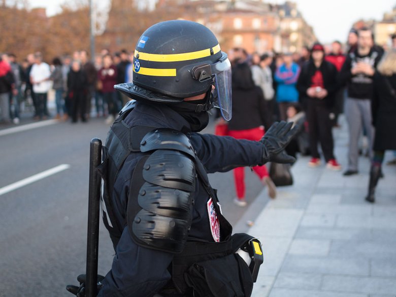 Manifestacion contra las violéncias policièras a Tolosa, 22 de novembre 2014