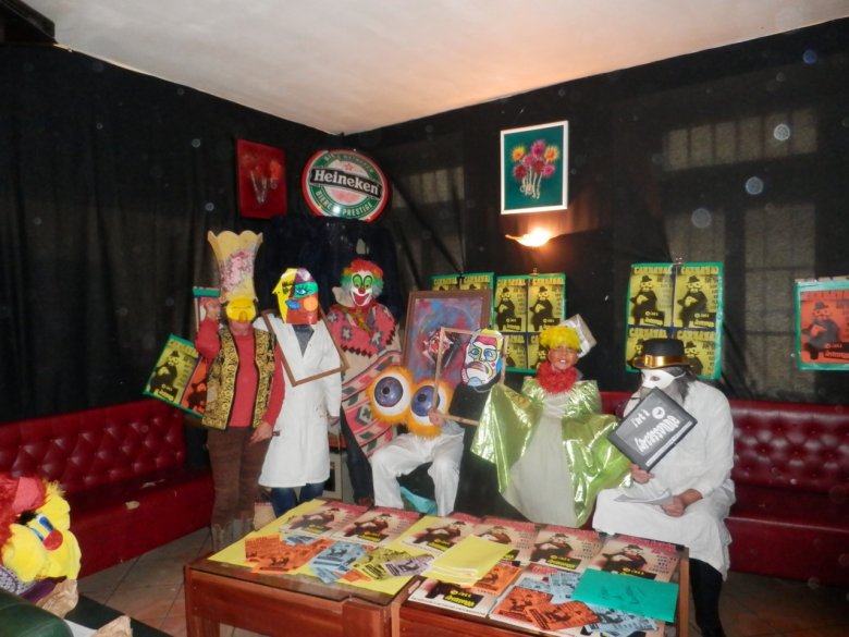 Lo COMICC (Comitat del Carnaval de Carcassona) tenguèt una conferéncia de premsa ARtistica per anónciar la sortida d'aqueste dissabte 11 d'abril