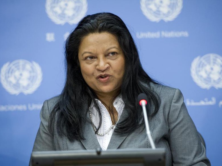 Sheila B. Keetharuth, raportaira especiala sus la situacion dels dreches umans en Eritrèa