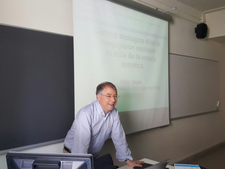 Patric Sauzet a l'Universitat de Lhèida