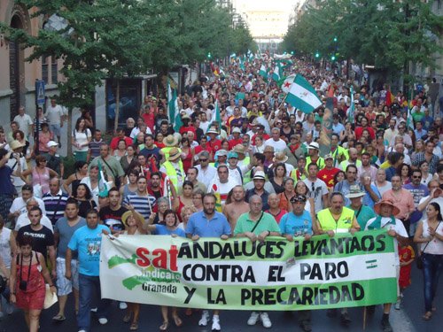 La marcha a Granada