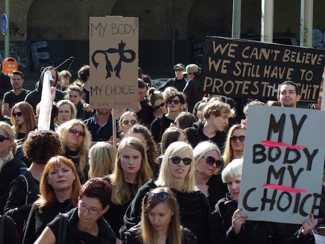 Cauma de femnas polonesas a Berlin