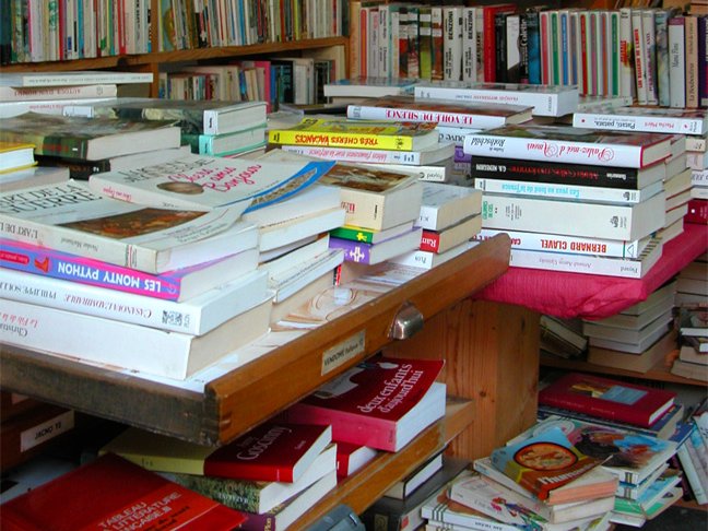 Montoliu es un vilatge plen de librariás