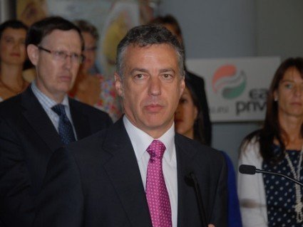 Lo candidat del PNB la presidéncia de la comunautat autonòma del Bascoat, Iñigo Urkullu